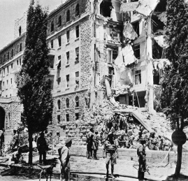 On July 22, 1946, under the leadership of Menachem Begin, the paramiliarty gang Irgun Zvai Leumi blew up the presitgious King David Hotel, where my brother Mihran was working.